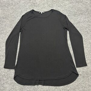 Lisa Rina Collection Womens Light Sweater L Large Black Long Sleeve